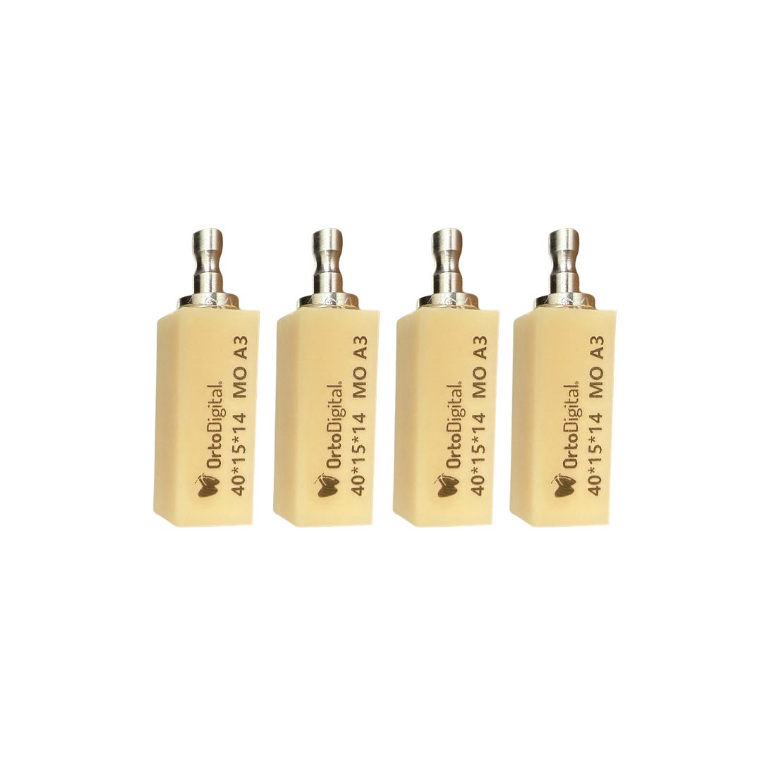 Bloques de PMMA MO A3 – 40×15×14 mm