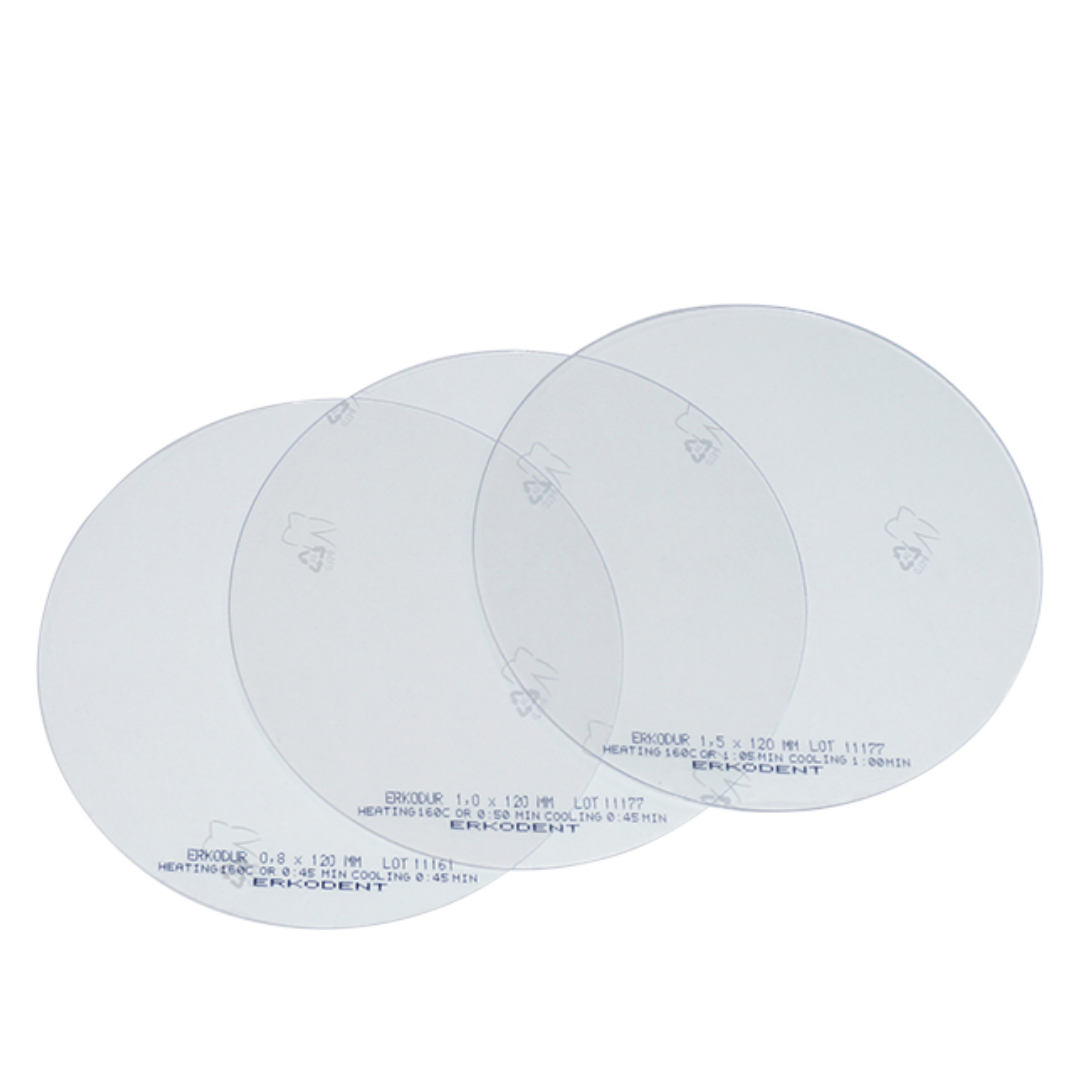 Erkodur, 1,00 mm, Ø 125 mm, claro