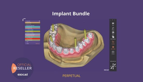 Exocad DentalCAD-Implant Bundle  perpetual