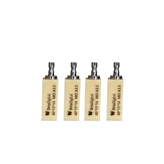 Bloque de PMMA  A3.5 – 40×15×14 mm